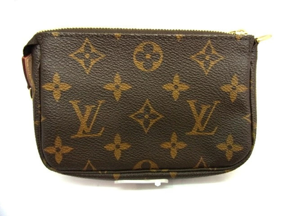 LOUIS VUITTON Bag Pochette Accessoires Pouch Clutch handle Monogram